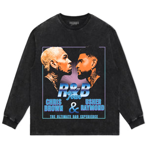 CHRIS BROWN & USHER THE R&B TOUR V5 TANK TOP & TEE & LONG SLEEVE & LAYERED LS & HOODIE