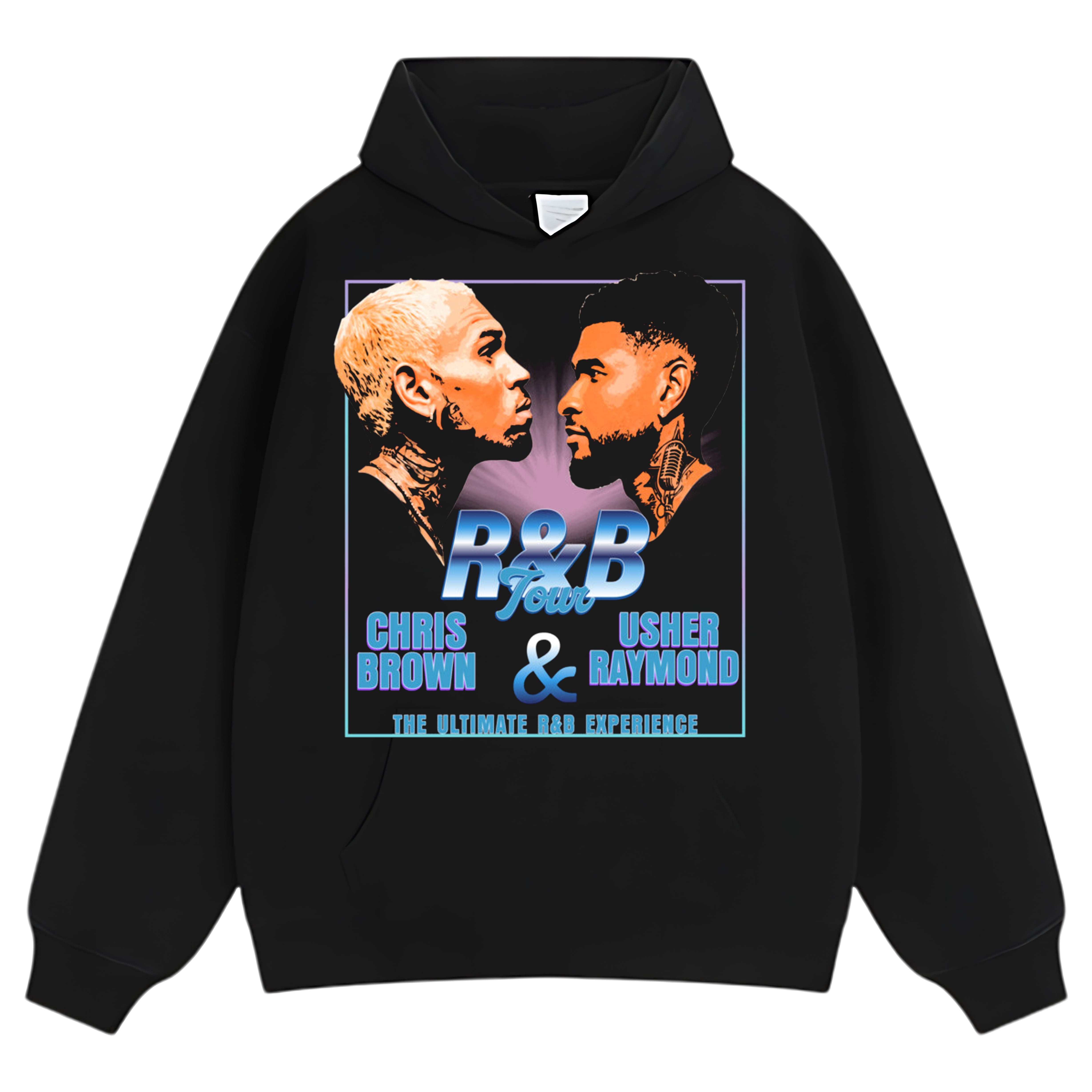 CHRIS BROWN & USHER THE R&B TOUR V5 TANK TOP & TEE & LONG SLEEVE & LAYERED LS & HOODIE