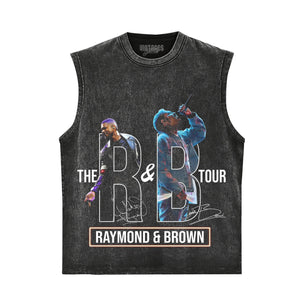 CHRIS BROWN & USHER THE R&B TOUR V6 TANK TOP & TEE & LONG SLEEVE & LAYERED LS & HOODIE