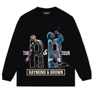 CHRIS BROWN & USHER THE R&B TOUR V6 TANK TOP & TEE & LONG SLEEVE & LAYERED LS & HOODIE