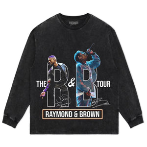 CHRIS BROWN & USHER THE R&B TOUR V6 TANK TOP & TEE & LONG SLEEVE & LAYERED LS & HOODIE