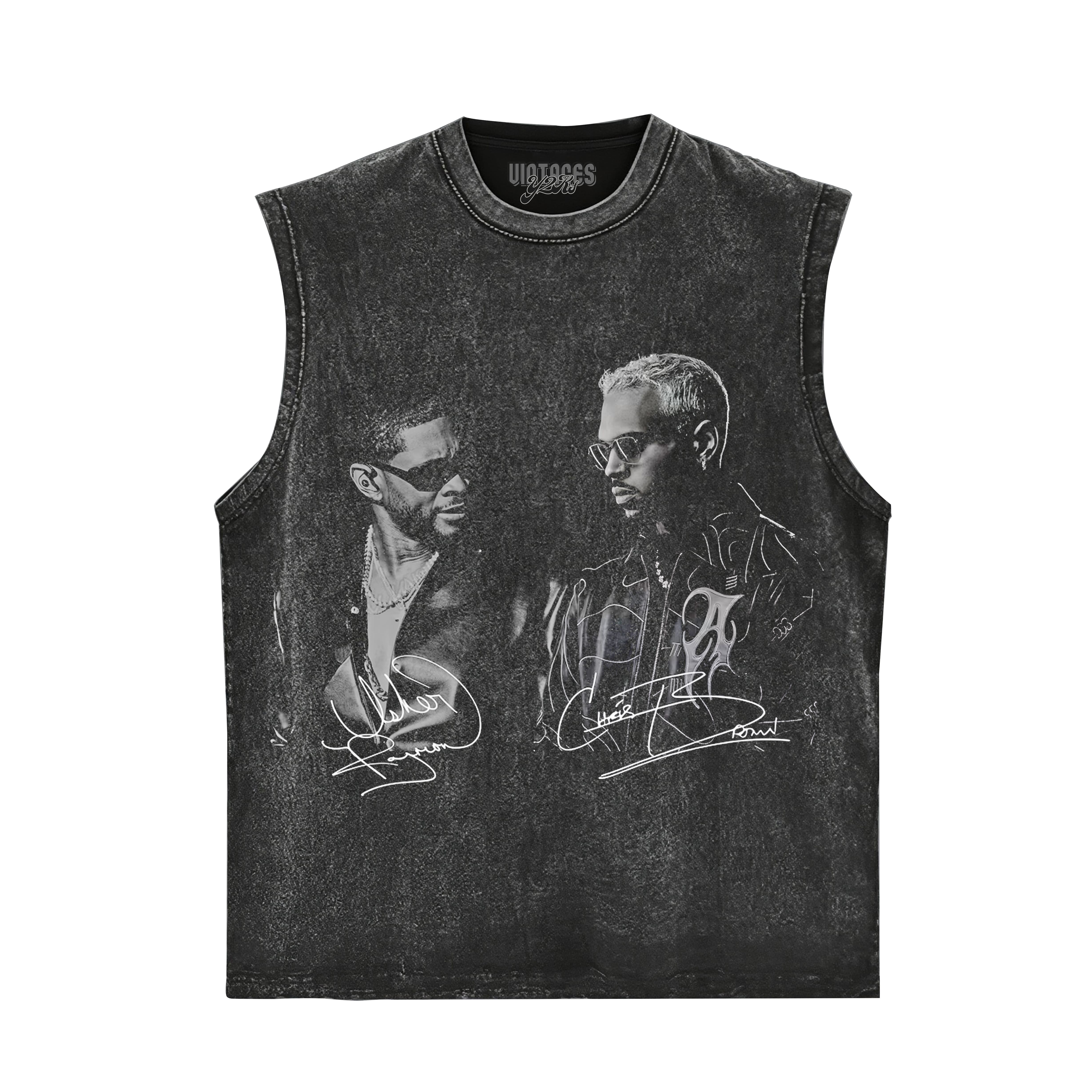 CHRIS BROWN & USHER THE R&B TOUR V7 TANK TOP & TEE & LONG SLEEVE & LAYERED LS & HOODIE
