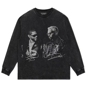CHRIS BROWN & USHER THE R&B TOUR V7 TANK TOP & TEE & LONG SLEEVE & LAYERED LS & HOODIE