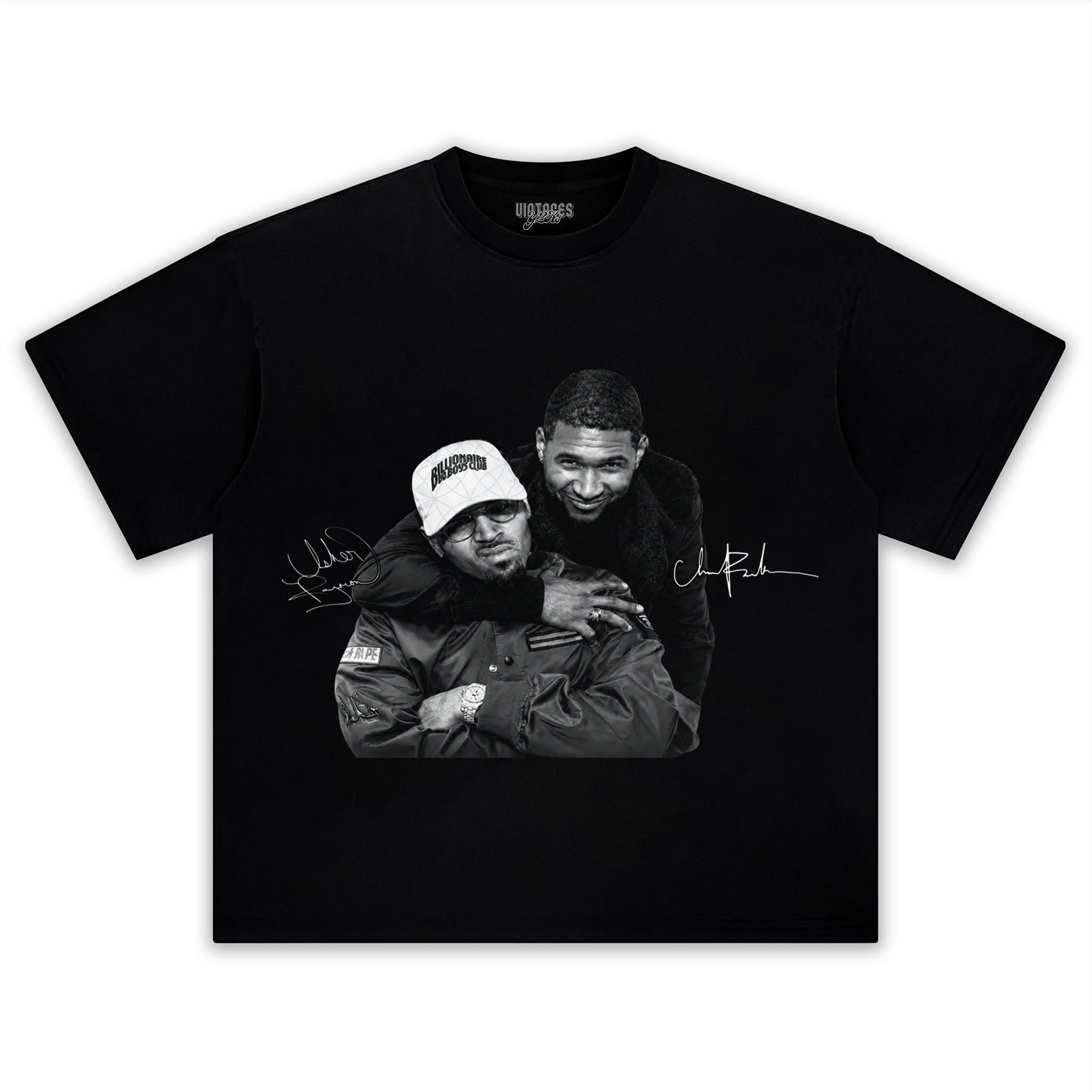 CHRIS BROWN & USHER V3 TANK TOP & TEE & LONG SLEEVE & LAYERED LS & HOODIE