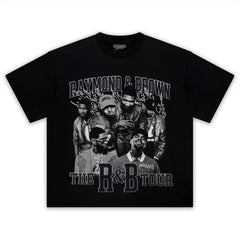 CHRIS BROWN & USHER V5 TANK TOP & TEE & LONG SLEEVE & LAYERED LS & HOODIE