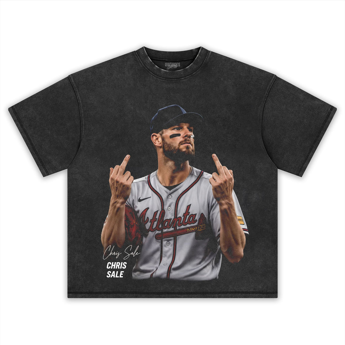 CHRIS SALE MIDDLE FINGER TANK TOP & TEE & LONG SLEEVE & LAYERED LS & HOODIE