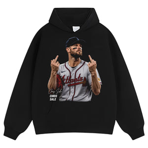 CHRIS SALE MIDDLE FINGER TANK TOP & TEE & LONG SLEEVE & LAYERED LS & HOODIE