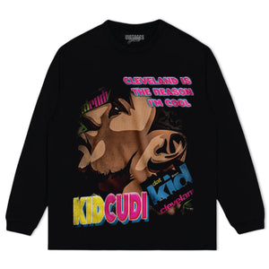 CLEVELAND CUDI TEE & LS & HOODIE