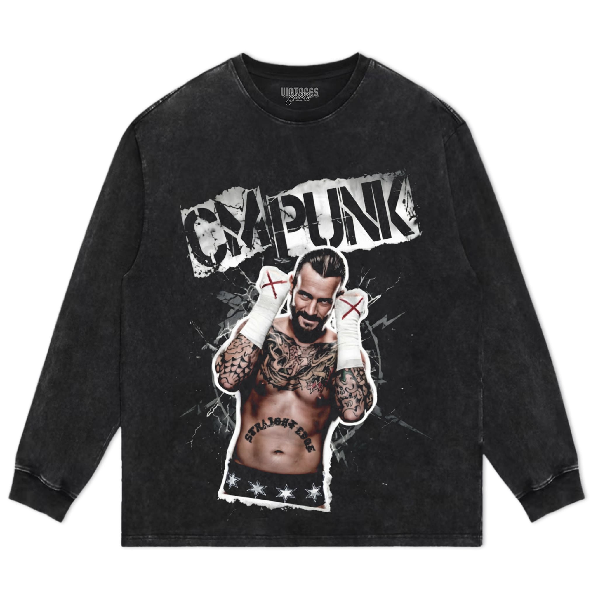 CM PUNK BEST IN THE WORLD WWE PRO WRESTLING TANK TOP & TEE & LONG SLEEVE & LAYERED LS & HOODIE