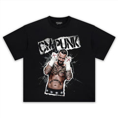 CM PUNK BEST IN THE WORLD WWE PRO WRESTLING TANK TOP & TEE & LONG SLEEVE & LAYERED LS & HOODIE
