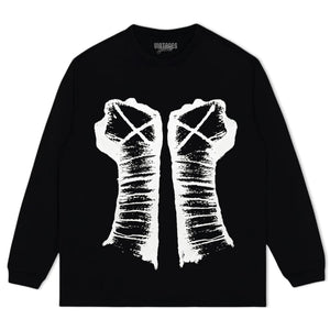 CM PUNK FISTS TANK TOP & TEE & LONG SLEEVE & LAYERED LS & HOODIE