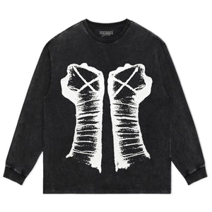 CM PUNK FISTS TANK TOP & TEE & LONG SLEEVE & LAYERED LS & HOODIE