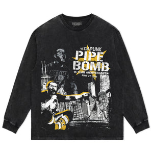 CM PUNK PIPE BOMB ANNIVERSARY WWE TANK TOP & TEE & LONG SLEEVE & LAYERED LS & HOODIE
