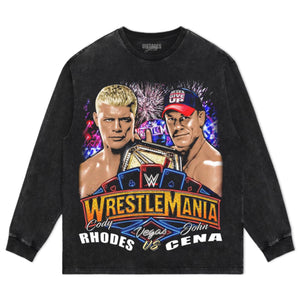 CODY RHODES VS JOHN CENA WRESTLEMANIA 41 TEE & LS & HOODIE