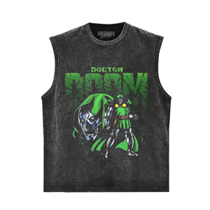 COMIC DR DOOM ARMORED TANK TOP & TEE & LONG SLEEVE & LAYERED LS & HOODIE