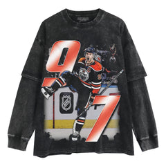 CONNOR MCDAVID 97 LAYERED LONG SLEEVE