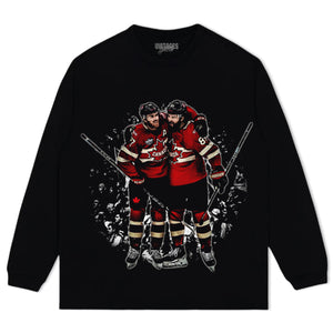 CONNOR MCDAVID & DREW DOUGHTY CANADA TEE & LS & HOODIE