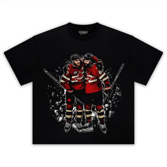 CONNOR MCDAVID & DREW DOUGHTY CANADA TEE & LS & HOODIE