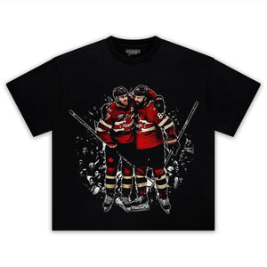 CONNOR MCDAVID & DREW DOUGHTY CANADA TEE & LS & HOODIE