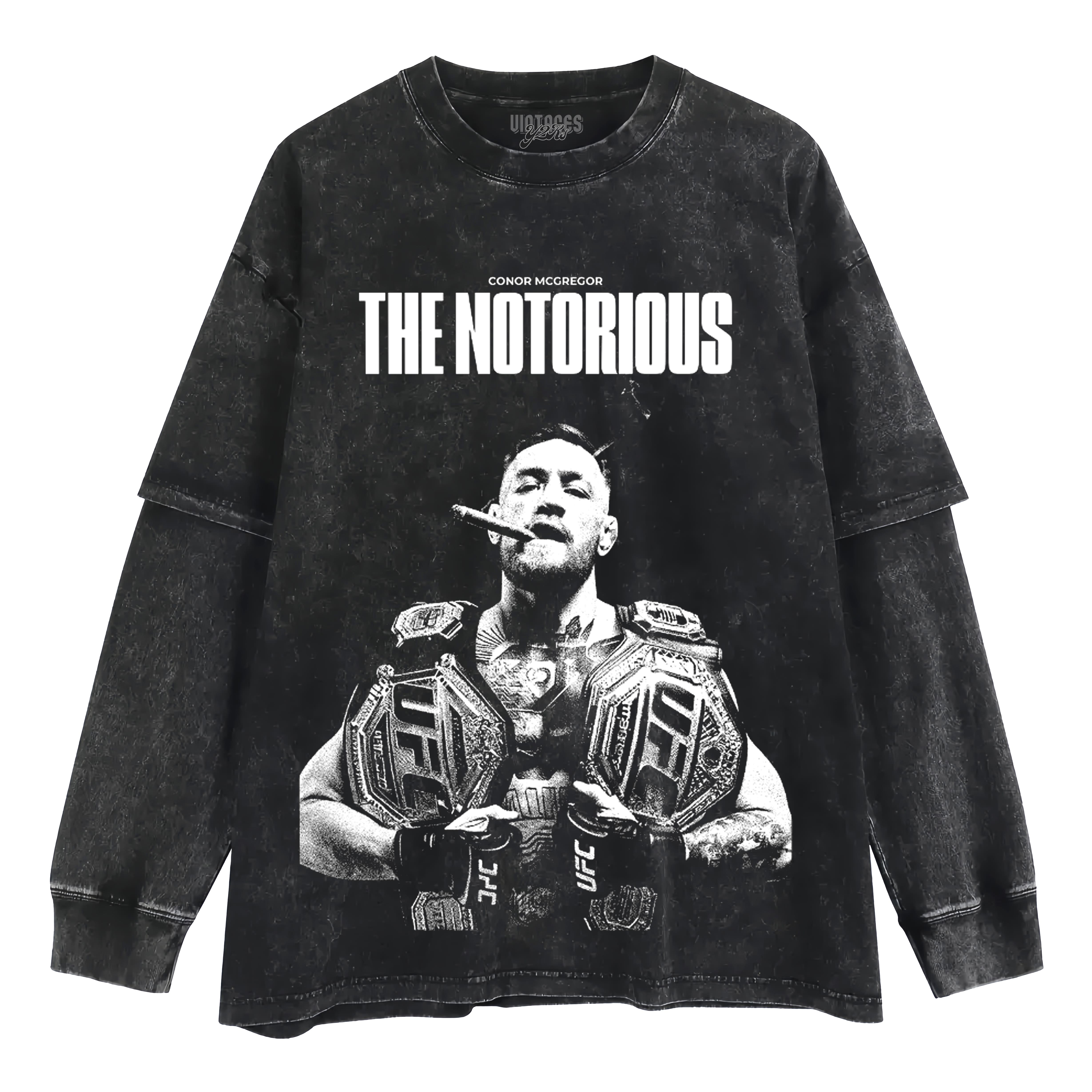 CONOR MCGREGOR - THE NOTORIOUS V2 TANK TOP & TEE & LONG SLEEVE & LAYERED LS & HOODIE