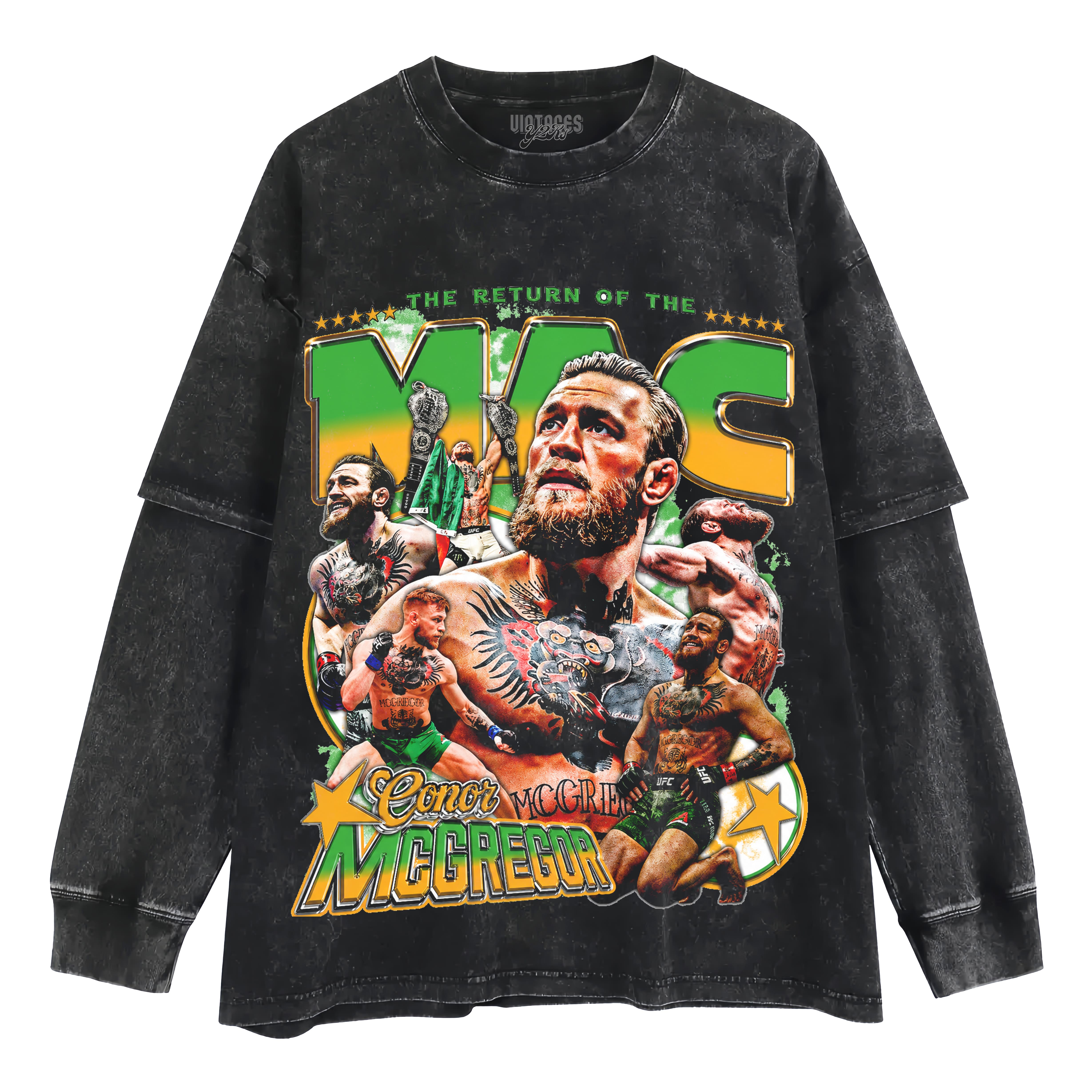 CONOR MCGREGOR 2026 VINTAGE V6 TANK TOP & TEE & LONG SLEEVE & LAYERED LS & HOODIE