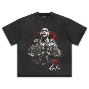 CONOR MCGREGOR UFC CHAMPION TANK TOP & TEE & LONG SLEEVE & LAYERED LS & HOODIE
