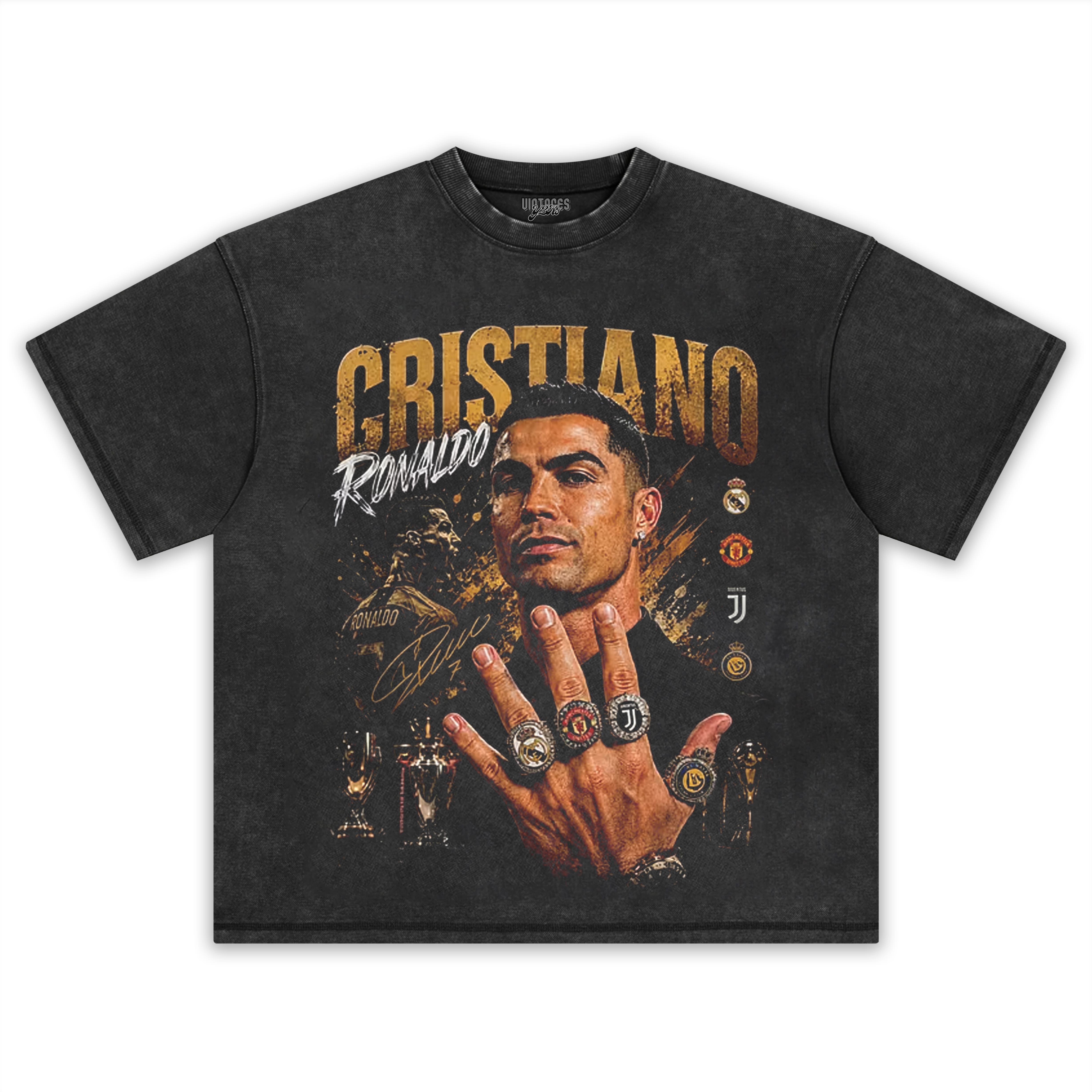 CR7 LEGENDS NEVER FADE V2 TANK TOP & TEE & LONG SLEEVE & LAYERED LS & HOODIE
