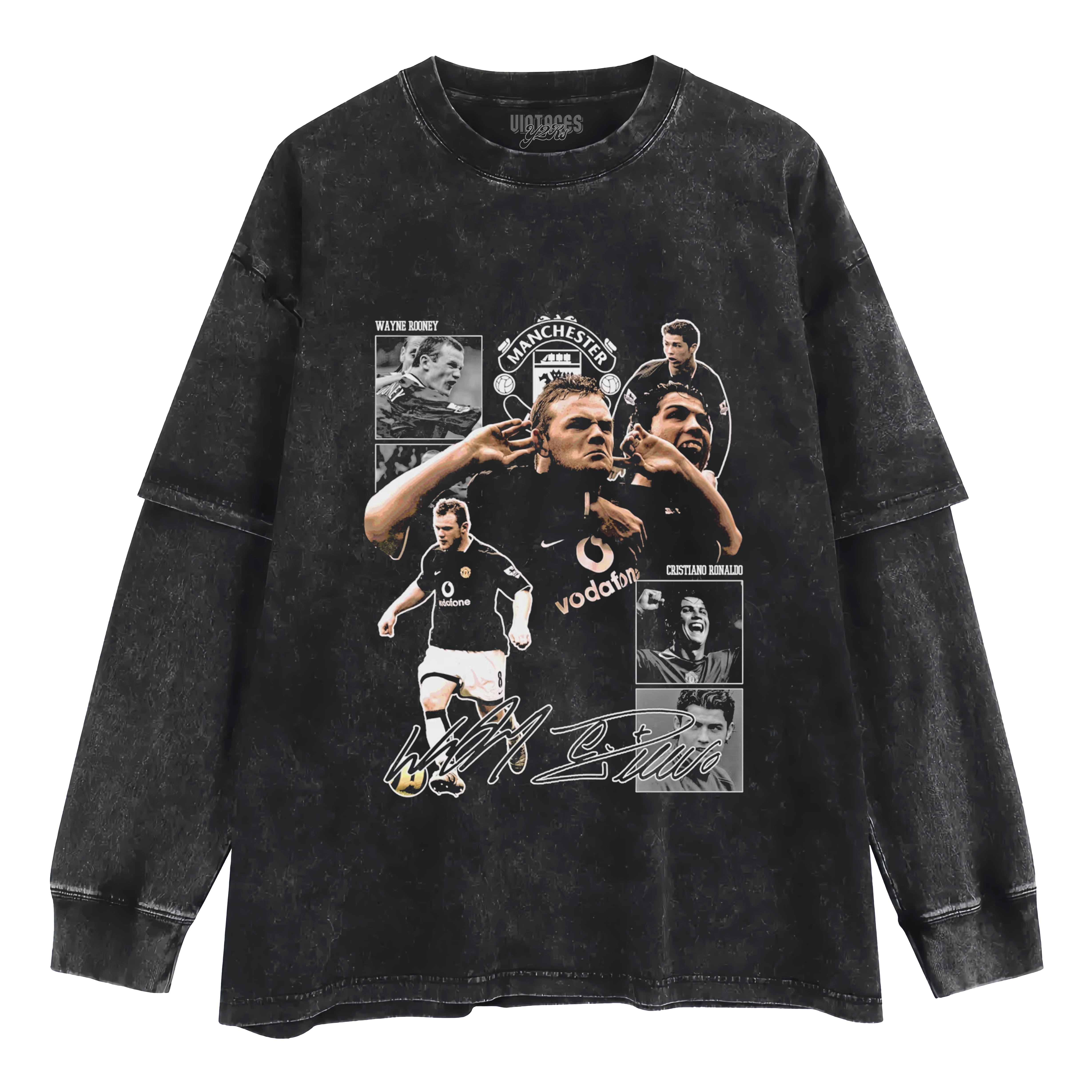 CR7 & ROONEY DUO TANK TOP & TEE & LONG SLEEVE & LAYERED LS & HOODIE