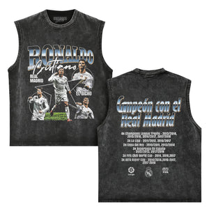 CRISTIANO RONALDO MADRID V2 TANK TOP & TEE
