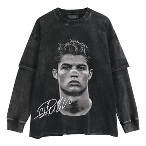 CRISTIANO RONALDO TANK TOP & TEE & LONG SLEEVE & LAYERED LS & HOODIE