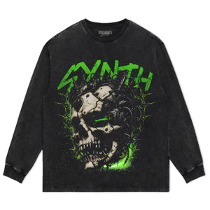 CYBER SKULL STREETWEAR TANK TOP & TEE & LONG SLEEVE & LAYERED LS & HOODIE