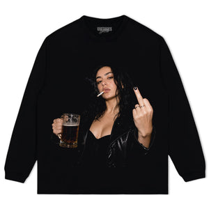 Charli XCX MIDDLE FINGER TANK TOP & TEE & LONG SLEEVE & LAYERED LS & HOODIE
