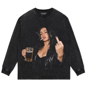 Charli XCX MIDDLE FINGER TANK TOP & TEE & LONG SLEEVE & LAYERED LS & HOODIE