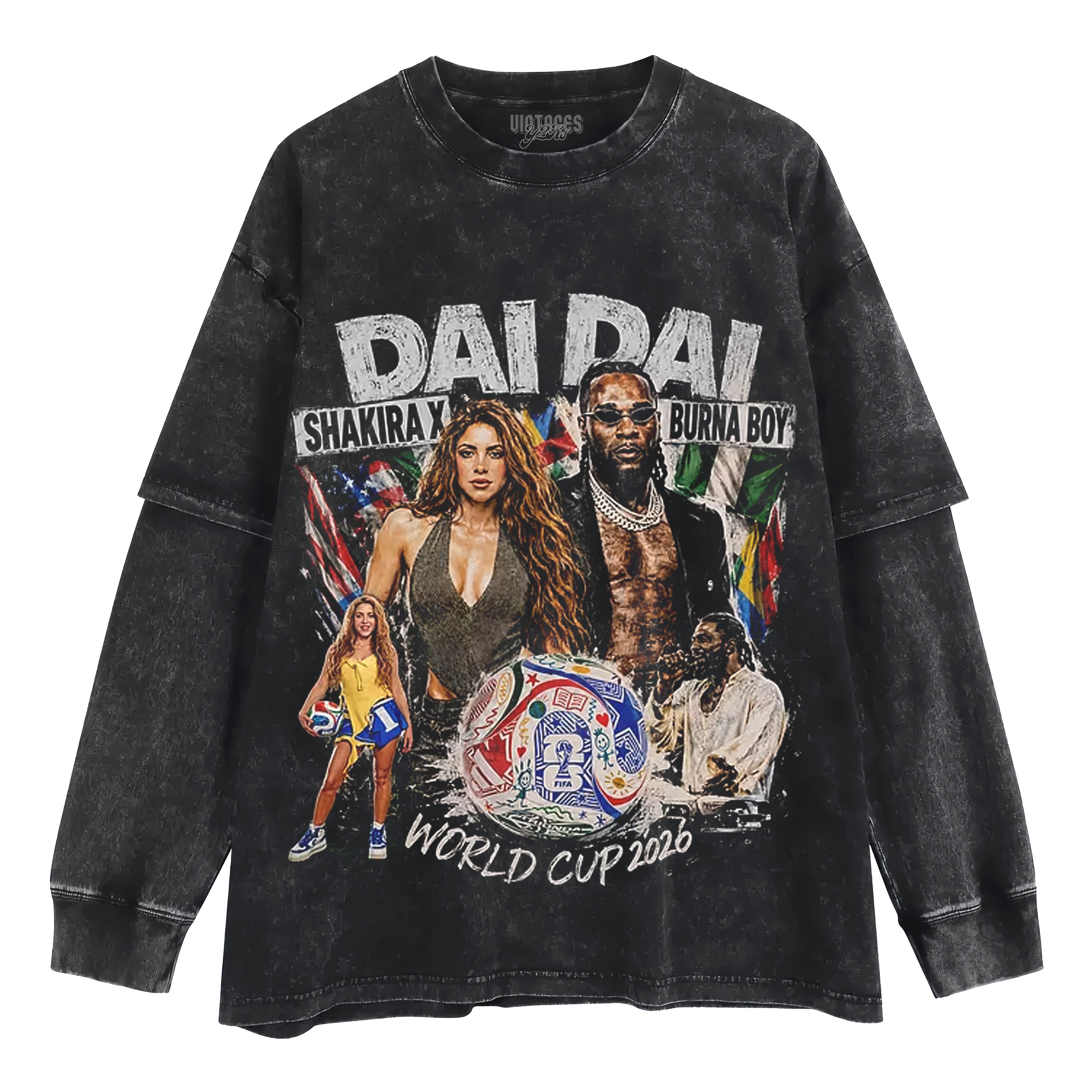 DAI DAI SHAKIRA BURNA & BOY WORLD CUP 2026 TANK TOP & TEE & LONG SLEEVE & LAYERED LS & HOODIE