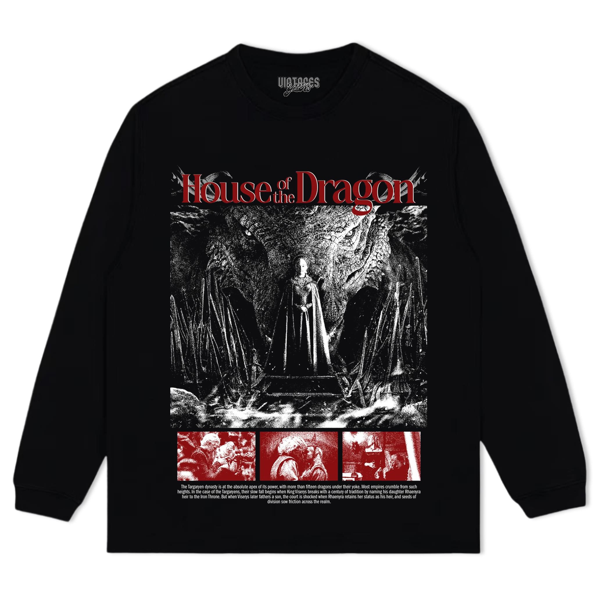 HOUSE OF THE DRAGON SEASON 2026 V2 TANK TOP & TEE & LONG SLEEVE & LAYERED LS & HOODIE