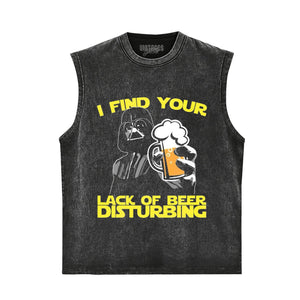 DARTH VADER FUNNY BEER TANK TOP & TEE & LONG SLEEVE & LAYERED LS & HOODIE