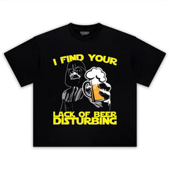 DARTH VADER FUNNY BEER TANK TOP & TEE & LONG SLEEVE & LAYERED LS & HOODIE