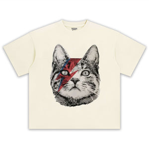 DAVID BOWIE CAT TEE