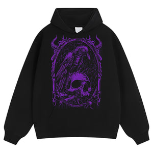 DEATH RAVEN TEE & LS & HOODIE