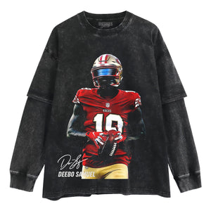DEEBO SAMUEL - 49ERS TANK TOP & TEE & LONG SLEEVE & LAYERED LS & HOODIE