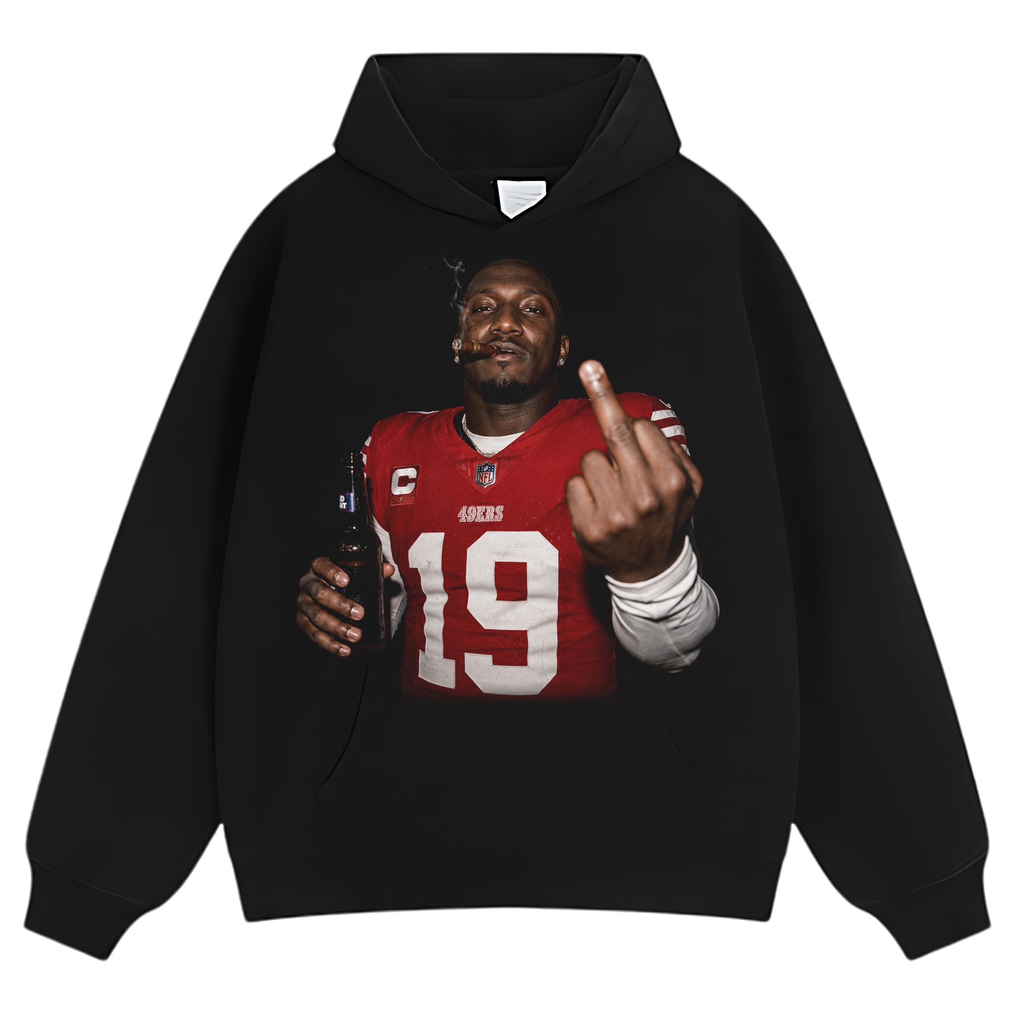 DEEBO SAMUEL - MIDDLE FINGER TANK TOP & TEE & LONG SLEEVE & LAYERED LS & HOODIE