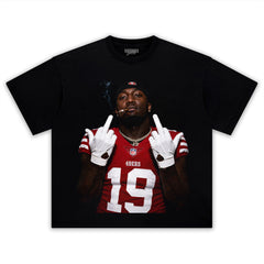 DEEBO SAMUEL - MIDDLE FINGER V4 TANK TOP & TEE & LONG SLEEVE & LAYERED LS & HOODIE