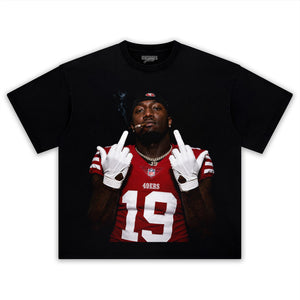 DEEBO SAMUEL - MIDDLE FINGER V4 TANK TOP & TEE & LONG SLEEVE & LAYERED LS & HOODIE