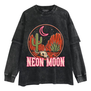 DESERT MOON TANK TOP & TEE & LONG SLEEVE & LAYERED LS & HOODIE
