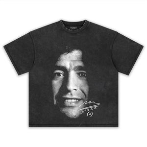 DIEGO MARADONA BIG FACE TANK TOP & TEE & LONG SLEEVE & LAYERED LS & HOODIE