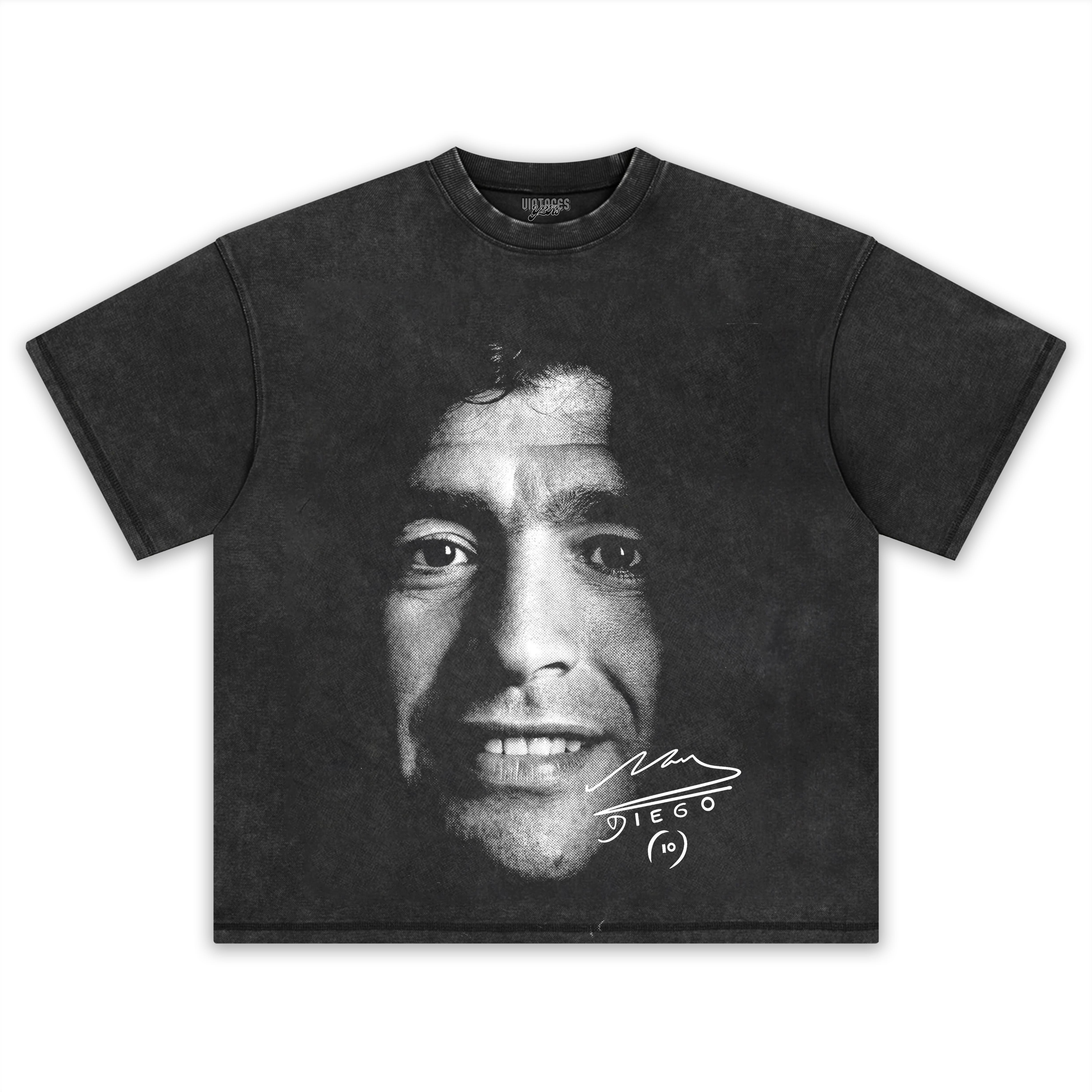 DIEGO MARADONA BIG FACE TANK TOP & TEE & LONG SLEEVE & LAYERED LS & HOODIE