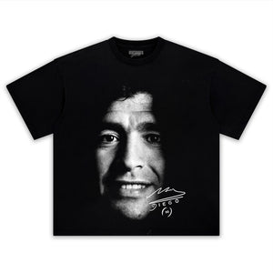 DIEGO MARADONA BIG FACE TANK TOP & TEE & LONG SLEEVE & LAYERED LS & HOODIE