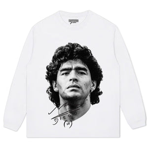 DIEGO MARADONA BIG FACE V2 TEE & LONG SLEEVE