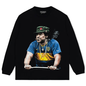 DIEGO MARADONA SMOKING TANK TOP & TEE & LONG SLEEVE & LAYERED LS & HOODIE