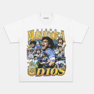 DIEGO MARADONA V2 TEE - Y2K VINTAGES